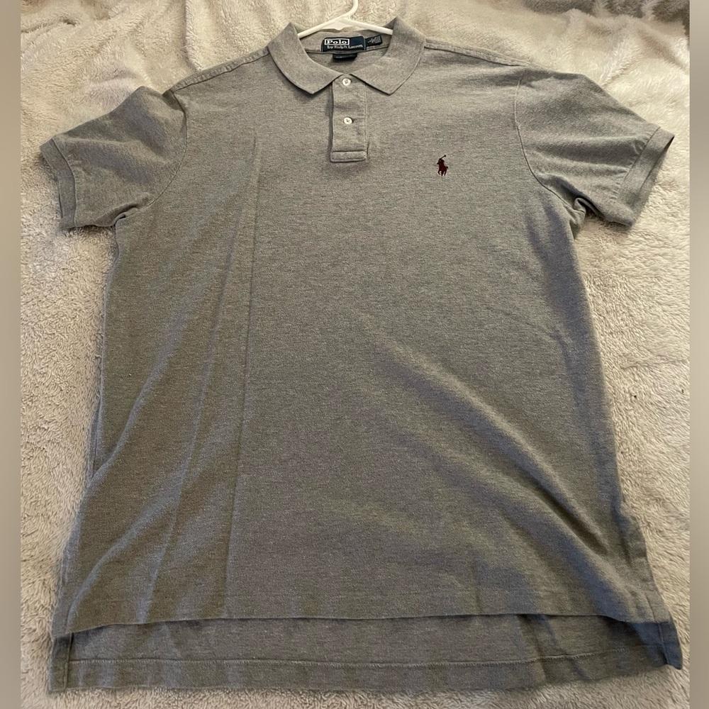 Polo Ralph Lauren Short sleeve shirt Large Custom fit EUC